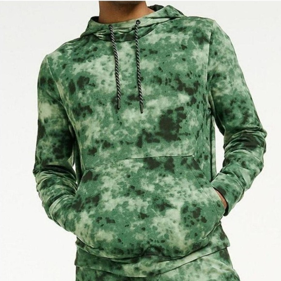 Other - Flx Men's Green Camouflage Hoodie